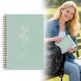 thumbnail image 1 of A5 Wirebound Journal Notebook - Standard Ruled Lined Pages with Spiral Binding - Aesthetic Notebook for Journaling Note Taking and Daily Writing - 1 Notebook - Light Green, 1 of 8