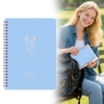 thumbnail image 1 of A5 Wirebound Journal Notebook - Standard Ruled Lined Pages with Spiral Binding - Aesthetic Notebook for Journaling Note Taking and Daily Writing - 1 Notebook - Sky Blue, 1 of 8