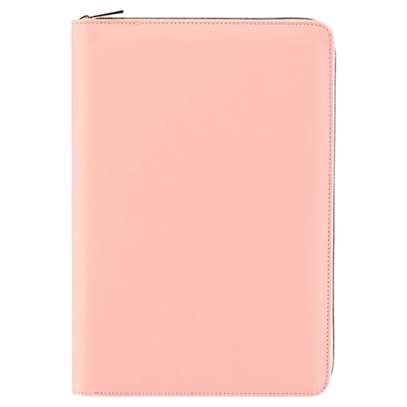 A5 Zipper Journal Notebook,Pu Hardcover Planner with Built-In Zipper Pocket for Daily Schedule Recording,Note Taking Under $5 Kilougeis
