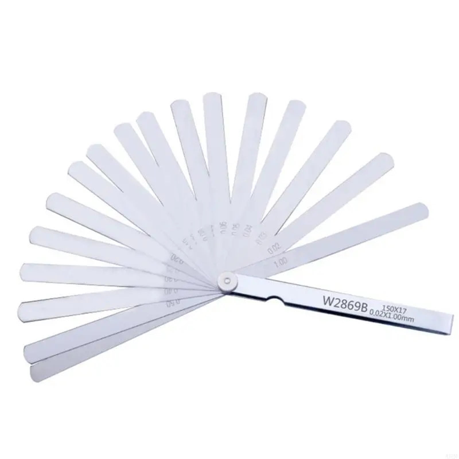 A52C Metric Feeler Gauge High-Precision 0.02-1mm Thickness Gages Filler Measuring Feeler Gauges Woodworking Measure Tool ,Corrosion-Resistant