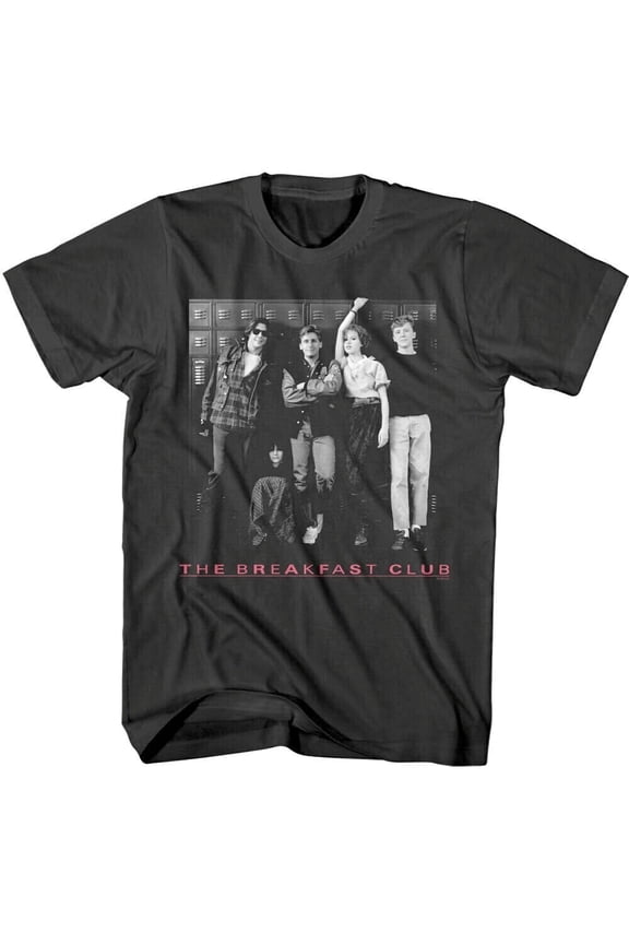 A551 - BREAKFAST CLUB High School Locker Posing Group Photo Shirt
