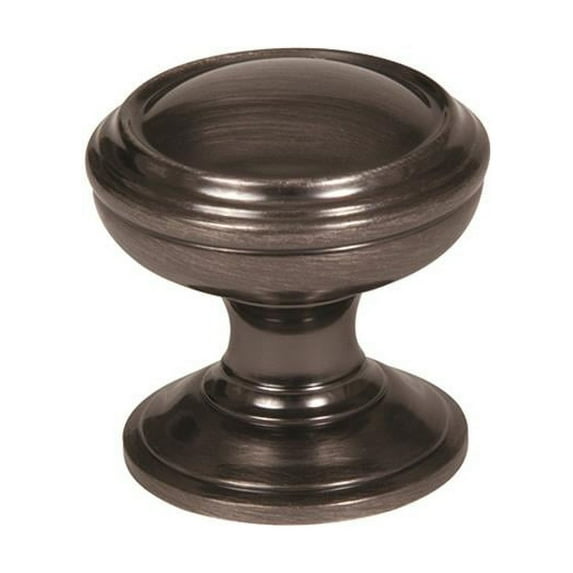 A55342 GM Amerock Knob 1.25 in., Gunmetal