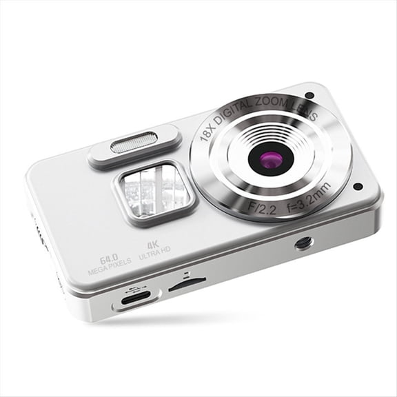 A56 Children'S Digital Camera 4K 30fps HD Video Recorder Fill Lights 2000mAh Long Time Recording Type-C OTG Function