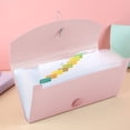 thumbnail image 1 of A6 Accordion Folder, 13-Color Mini Organizer, Bill & File Storage, Transparent Portable, Compact, for Office Home Bill Receipt Organization, 1 of 6