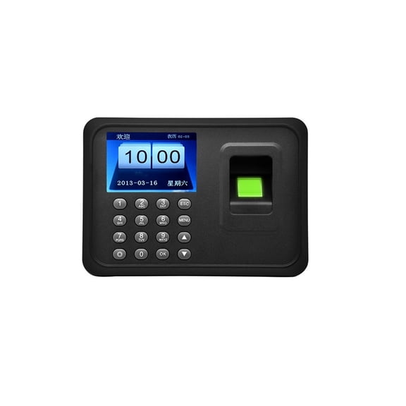 A6 Attendance Machine Password+Fingerprint Multi-language Sign-in Recognition Punch-in Equipment Intelligent Report Generation