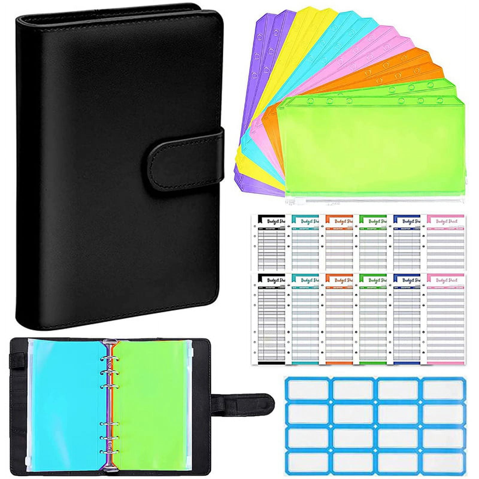 A6 Budget Binder with Envelopes, for Budgeting, for Cash Savings A