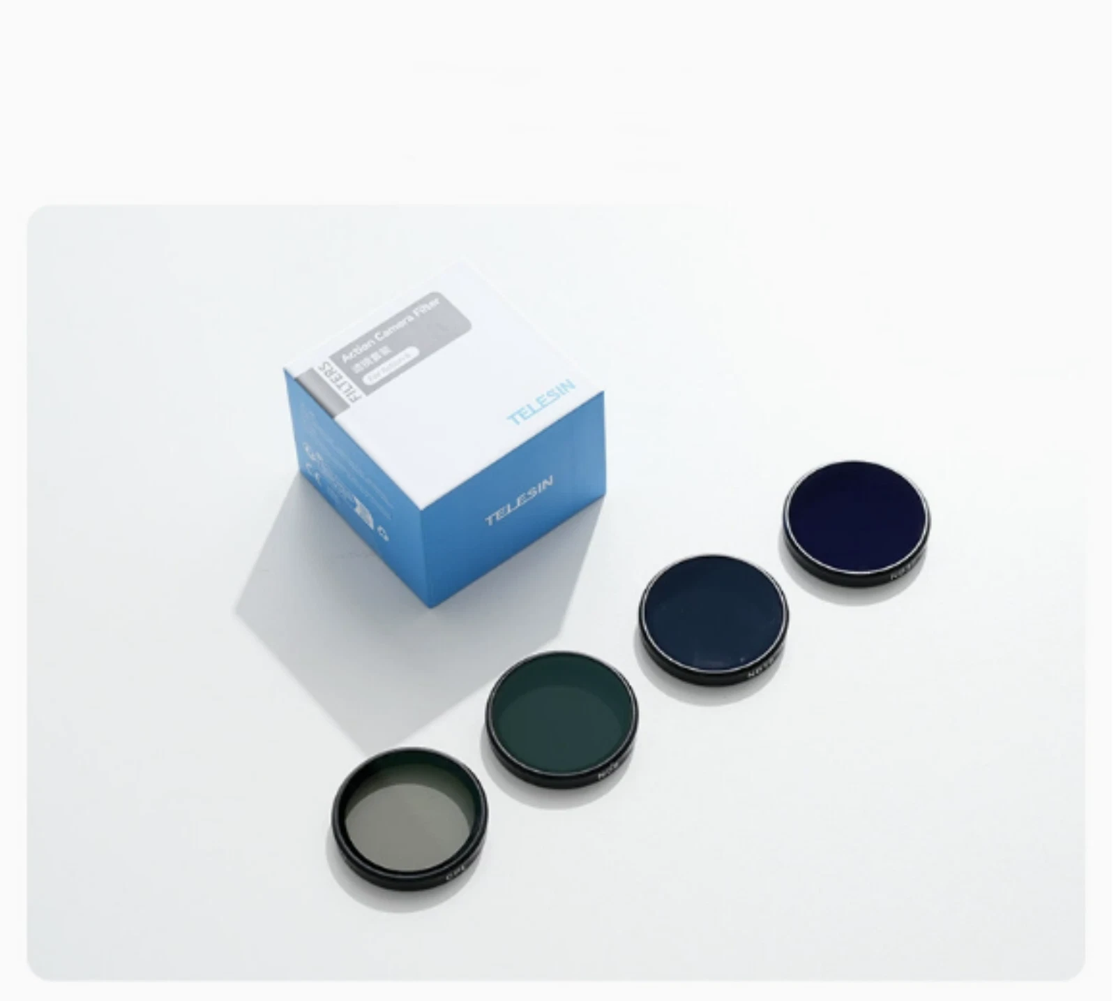 Camera Filters Set A6 Camera Filter Set is Compatible with DJI Osmo Action 6, CPL ND8 ND16 ...