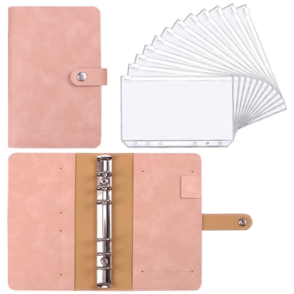 A6 Clear Punched Binder Pockets