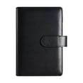 thumbnail image 1 of A6 Cover 5 X 7 6 Ring Pu Notebook Cover Refillable A6 With Buckle Closure Filler Paper Loose Leaf Personal Planner Notebook Office&Craft&Stationery Practical Home Decor, 1 of 7
