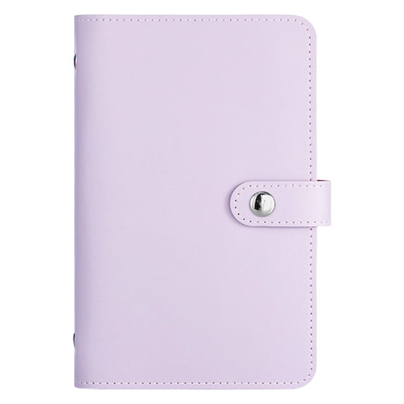 A6 Envelope Savings Challenge Book,2026 PU Leather Money Saving Budget,Banknote Envelope Challenge, Card Envelope Binder for Storing Cash Bills Large Capacity Accounting Book