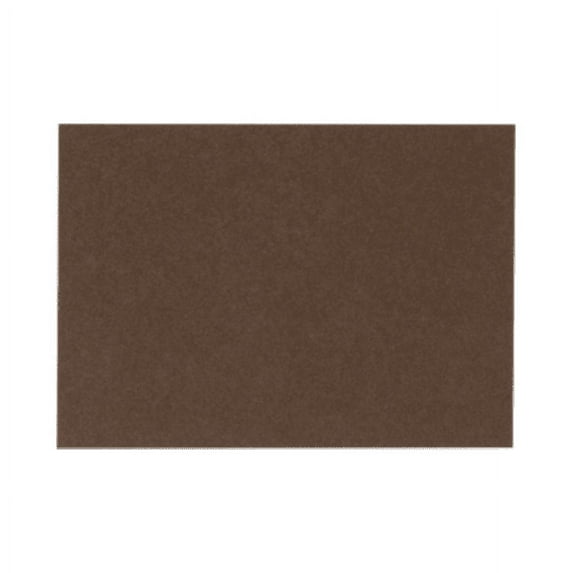 A6 Flat Card (4 5/8 x 6 1/4) - Chocolate (250 Qty.)