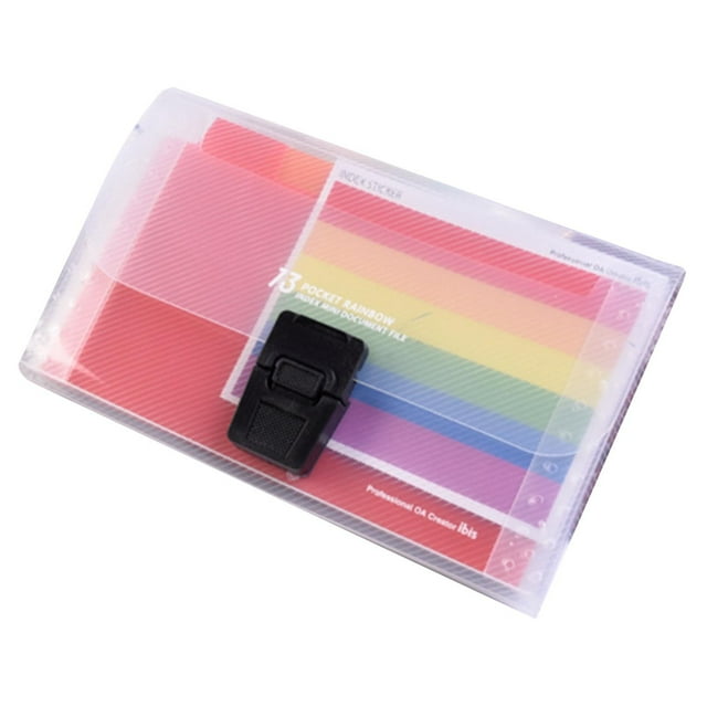 A6 Folder 13 Cell Layer Folder Customer File Bag Small Insert Folder