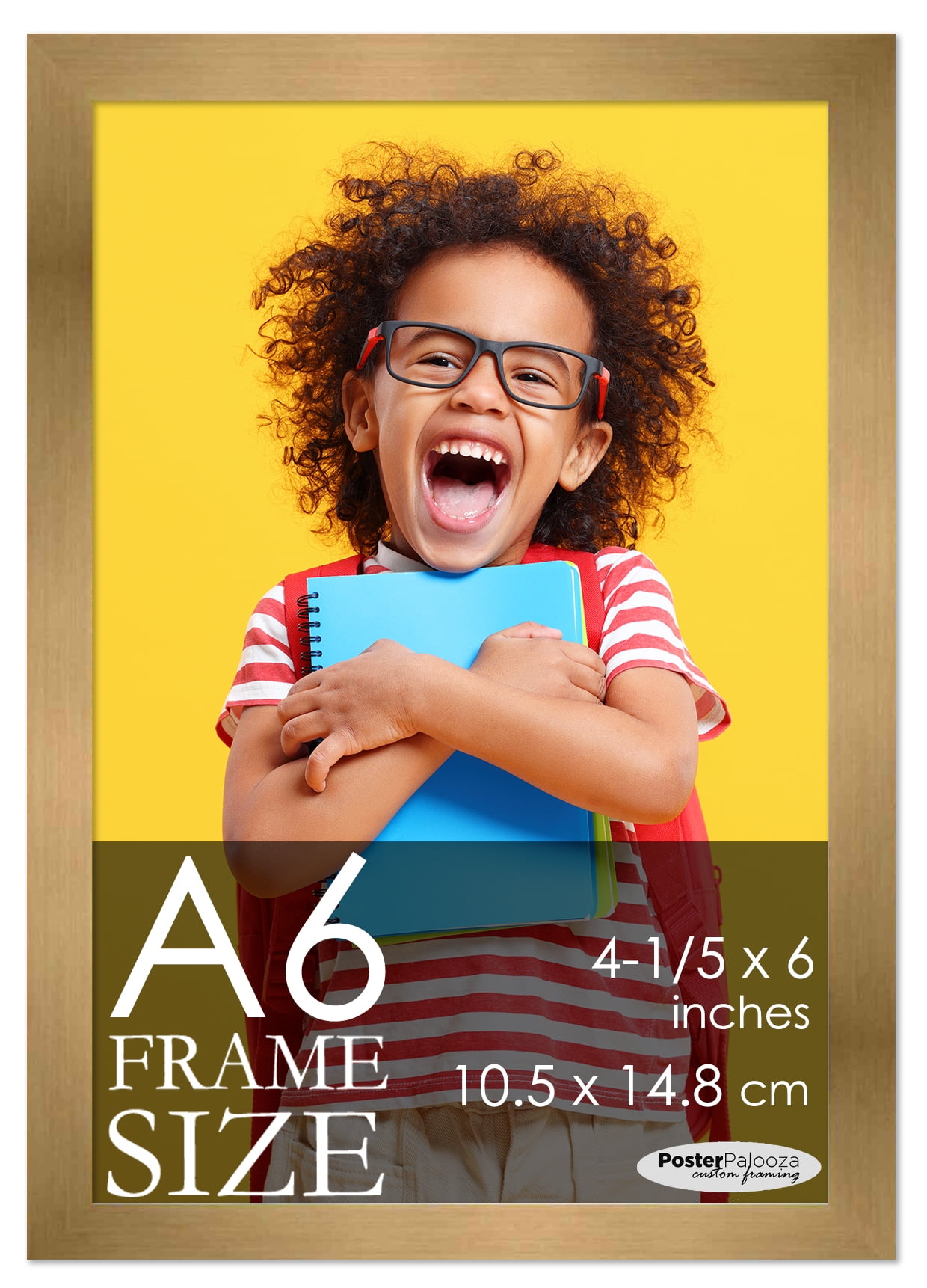 A6 Frame Bronze Modern Minimalist - Modern Wood A6 Picture Frame For A6 ...