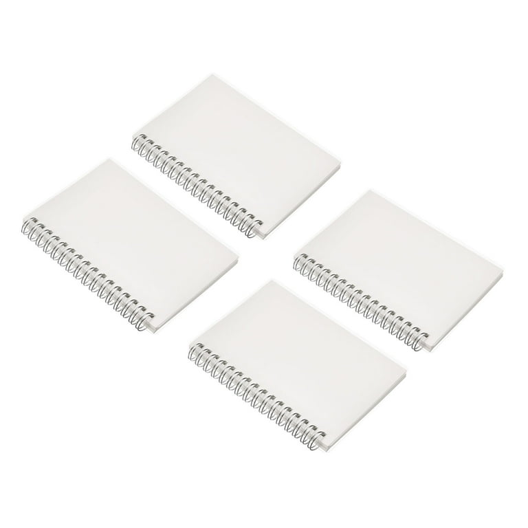 6 Pack A5 Spiral Notebooks - 5.9x8.3 Inch Hardcover Journals With 160 Pages