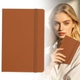 thumbnail image 1 of A6 Hardcover Notebook With Pen Loop Small Pocket Journal Cute Petite Memo Notepad College Ruled Notebook For Purse Daily Notes1pc, 1 of 9