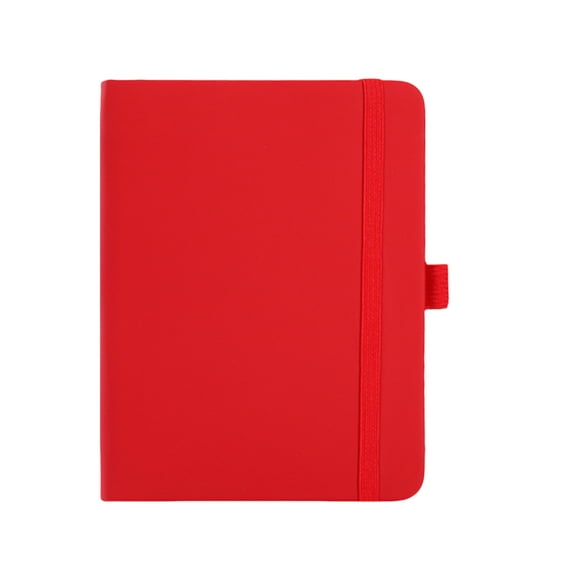 A6 Hardcover Ruled Notebook Journal With Thick Paper, Perfect For Sketching Drawing And Painting, Ideal For Study And Personal Journaling (Red)