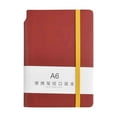 thumbnail image 1 of A6 Horizontal Notebook Thickened Paper Hard Cover for Office Learning Journal Writing Portable Pocket Size Durable Binding, 1 of 2