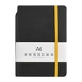 thumbnail image 1 of A6 Horizontal Notebook with Thickened Pages and Leather Cover, for Office and Learning, Portable Size, Includes Table of Contents and Page Numbering, 1 of 2