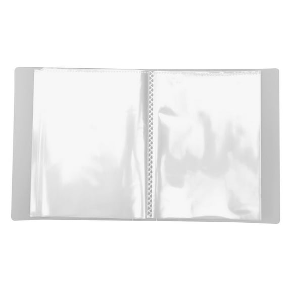 A6-Information Booklet Waterproof 4X6 Clear Photo Album With 40 Pockets & Large Capacity-A6 Information Booklet