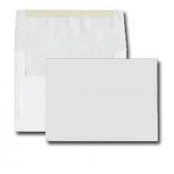 A6 Invitation Envelope - 24# White (4 3/4 x 6 1/2) - Announcement Envelope Series (Box of 500)