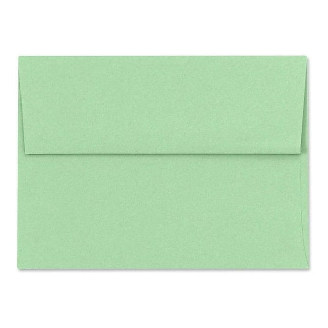 A6 Invitation Envelopes (4 3/4 x 6 1/2) Pastel Green (50 Qty