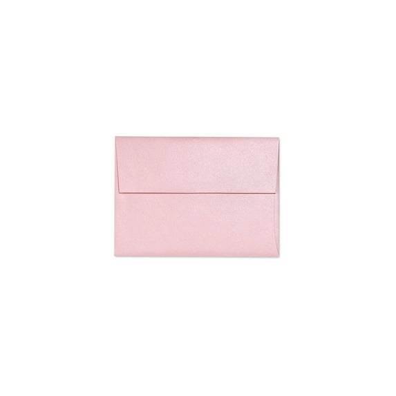 A6 Invitation Envelopes (4 3/4 x 6 1/2) - Rose Quartz Metallic (50 Qty.)