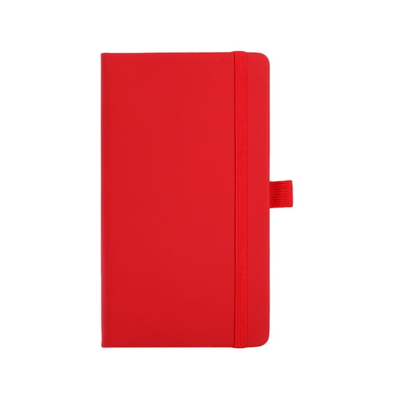 A6 Journal Notebook, 7×9.3 inch Elastic Band Diary, 100 sheets/200 pages Classic Hardcover Pocket Journal, Pocket Sized Bound Diary, Small Hardcover Notebook for Office Daily Use