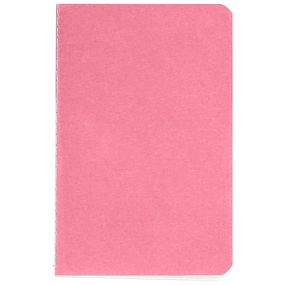 A6 Kraft Notebook, 5.5"×3.5" Bright Cover Pocket Journal, 30 Sheets/60 Pages Lined Mini Notepad, Portable Writing Journal, Mini Softcover Note Book, Saddle Stitch Memo Book, Small Writing Pad