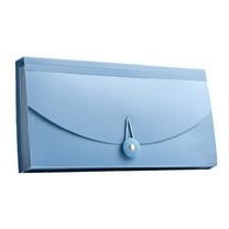 A6 Mini Accordion File Folder - Transparent Plastic Storage for Bills, Receipts & Coupons, Compact 1pc Organizer with Multiple Colors - Ideal Office Supplies for Home & Travel
