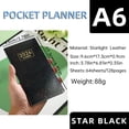 thumbnail image 1 of A6 Mini Notebook Organizer Planner, Daily Calendar for Work Educational Efficiency, Travel Journal Memo Book Gift, Holiday Celebration Unique Present for Office Student, AESTIVO, 1 of 9