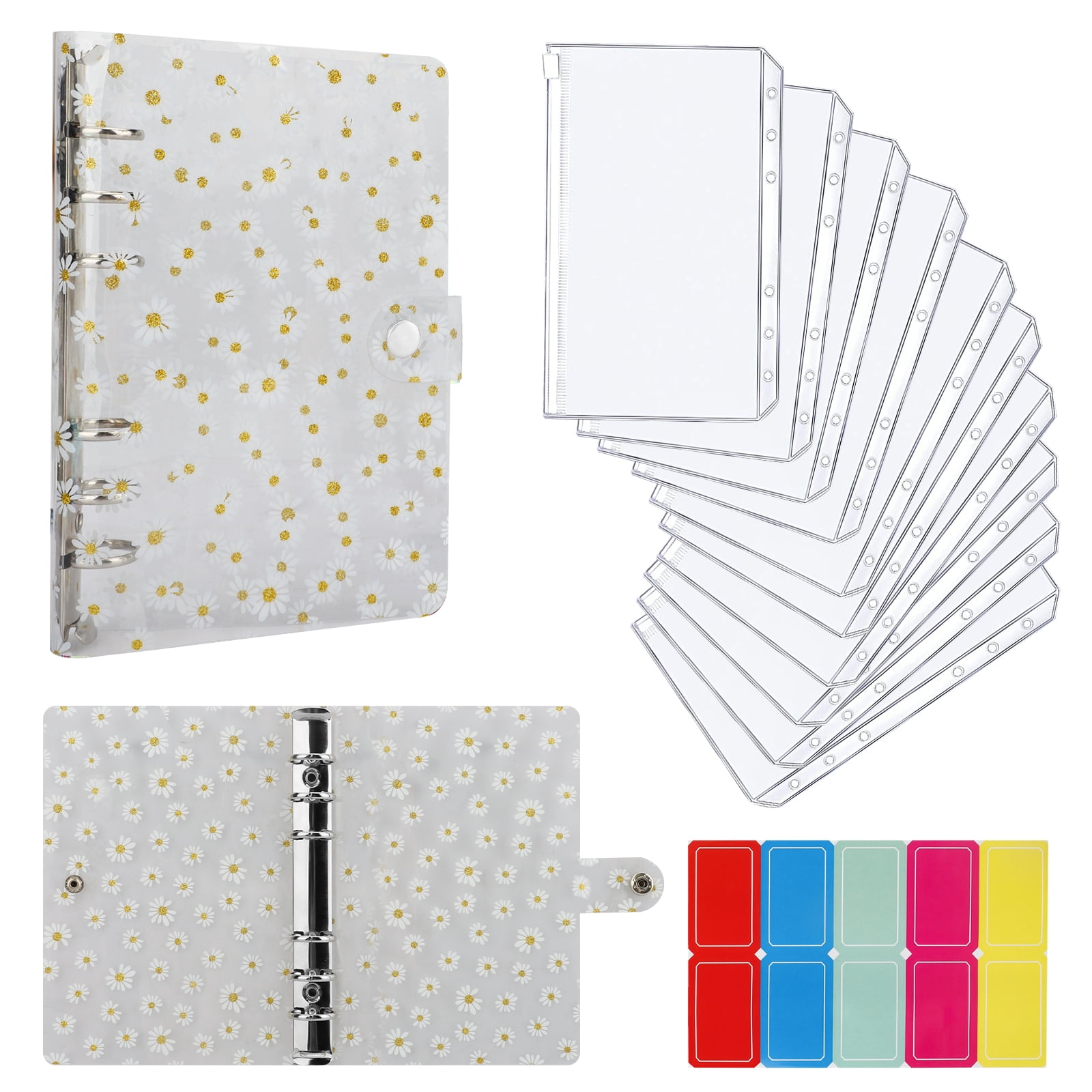 Printhink UV Printing A6 Budget Binder Saving Money Notebook