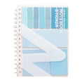 thumbnail image 1 of A6 Notebook Planner with Sticky Notes Set, Planner Journal Sticky Pads for Note Taking & Writing, Office, Classroom, Planning, Journaling & Organization, Blue, 1 of 9