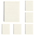 thumbnail image 1 of A6 Plastic Cover Sewn Notebook, Wear Resistant Smooth Writing Journal, Multi Color Portable Pocket Book For Daily Notes, Code J, 1 of 5