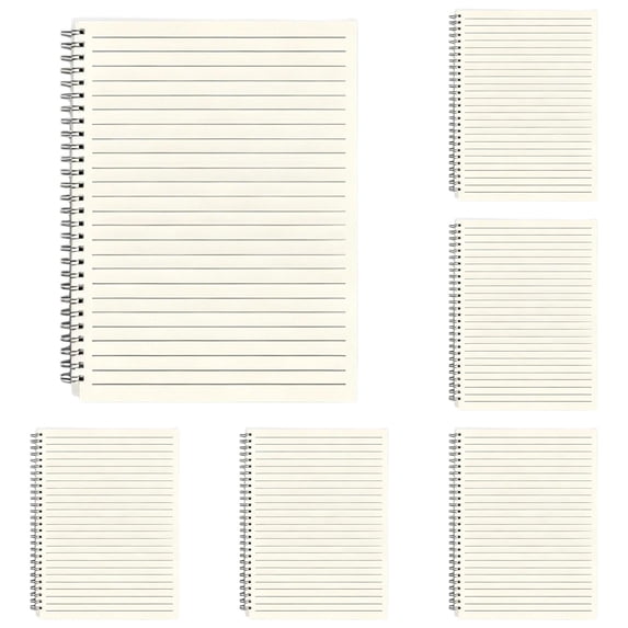 A6 Plastic Cover Sewn Notebook, Wear Resistant Smooth Writing Journal, Multi Color Portable Pocket Book For Daily Notes, Code J