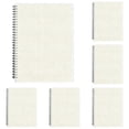 thumbnail image 1 of A6 Plastic Cover Sewn Notebook, Wear Resistant Smooth Writing Journal, Multi Color Portable Pocket Book For Daily Notes, Code L, 1 of 5