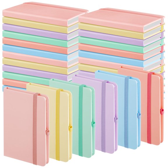 A6 Pocket Journals Macaron Colors 12 Count Ruled Lined Use Case