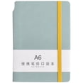 thumbnail image 1 of A6 Pocket Notebook Journals with Pen Holder, 5.71X3.54 inch Mini Notepad, Travelers Notebook, Small Note pads, College Ruled Notepad for Travel Notes Daily Memo, Pocket Carry Office Stationery, 1 of 4
