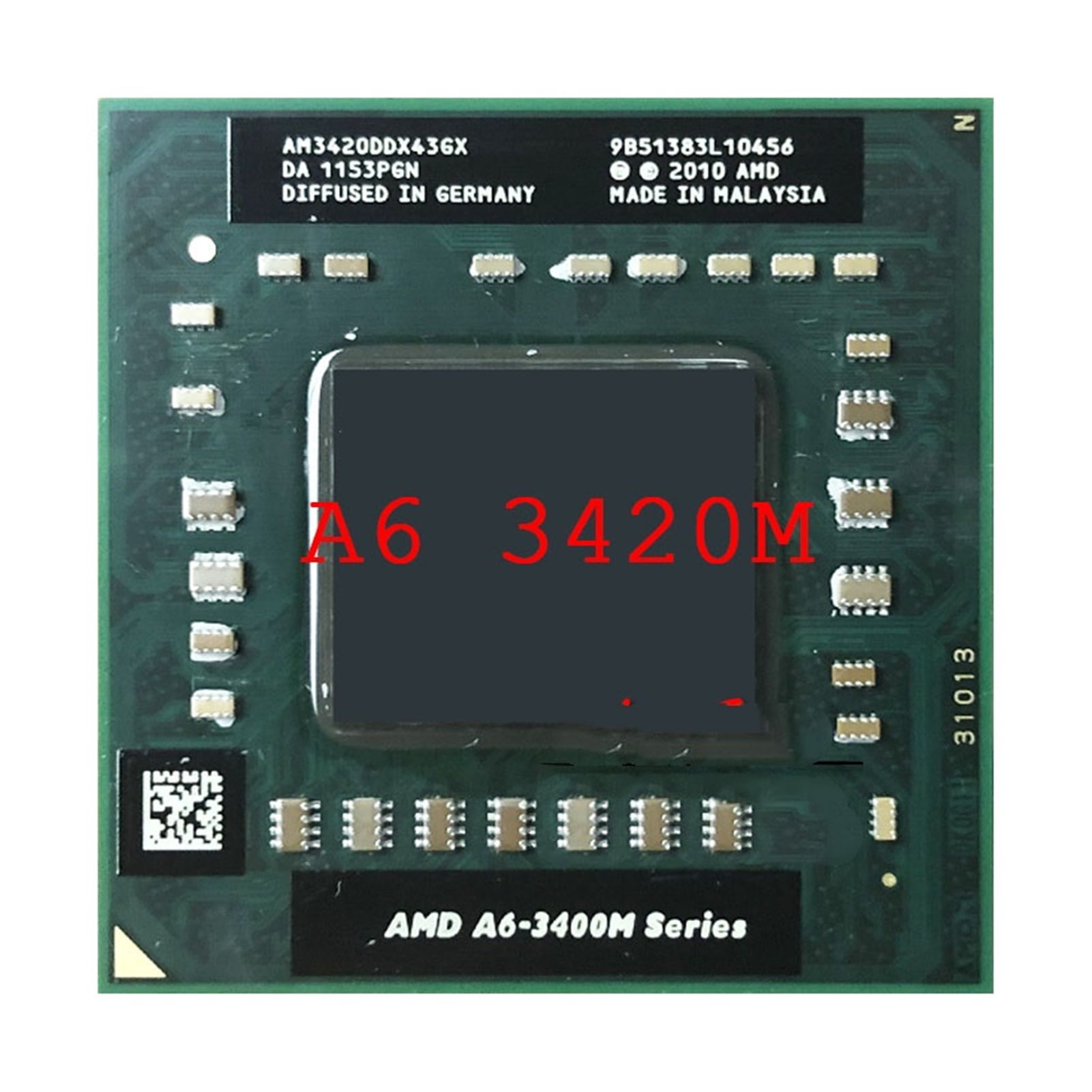 A6-Series A6-3420M A6 3420M 1.5 GHz Quad- Quad-Thread CPU Processor ...