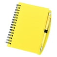 thumbnail image 1 of A6 Spiral Notebook with Pen, College Ruled Pp Cover Journal for Students, Portable Loose Leaf Note Taking, Homework Planner, Business Meeting Notes - 5 Pack Plastic Notebook with Pen Ikeay, 1 of 9