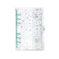 thumbnail image 1 of A6 Sticker Organizer Storage Binder, Star Planner Folder, Reusable Sticker Display Holder, 6 Ring Binder Cover, Sticker Book Collecting Album, Refillable Loose Leaf Folder, Portable Planner Shell, 1 of 6