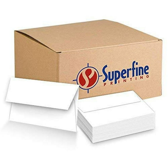 A6 White Invitation Envelopes (4 3/4" x 6 1/2") Fits 4x6 Inch Invitation Photo Wedding Announcement - Bulk Pack of 1000 Envelopes