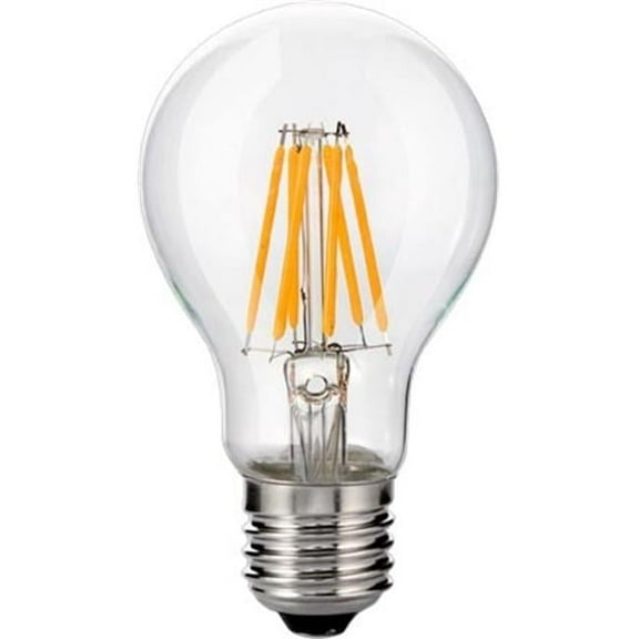 A60 E26 Base White LED 6W 120V 30K Filament Bulbs