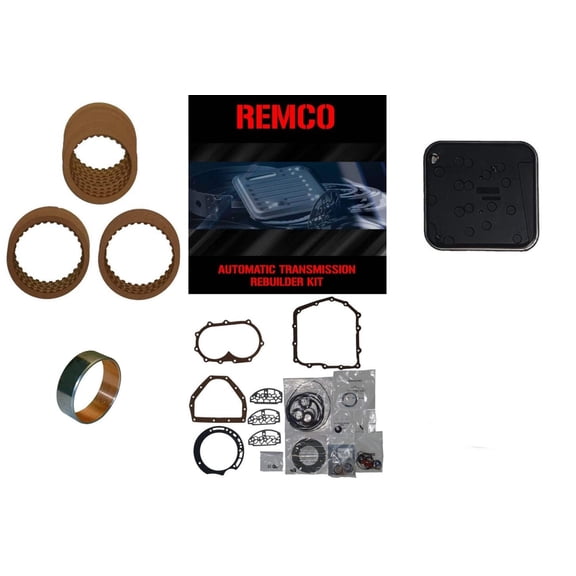 A604(89-UP) TRANSMISSION REBUILT KIT WITH OVERHAULT KIT CLUTCHES FRONT BAND PUMP BUSHING AND FILTER