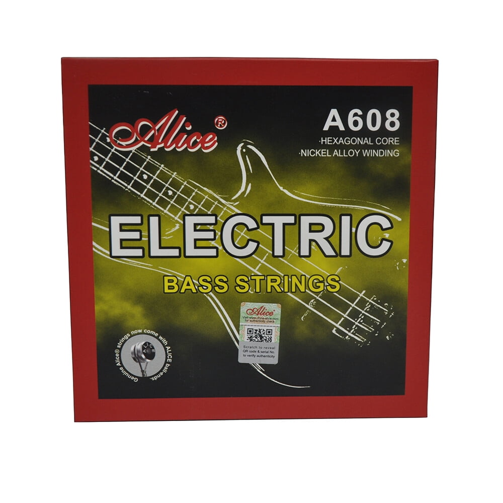 A608(4)-M 45-105 Medium 4-String Nickel Plated Alloy ELECTRIC BASS STRINGS