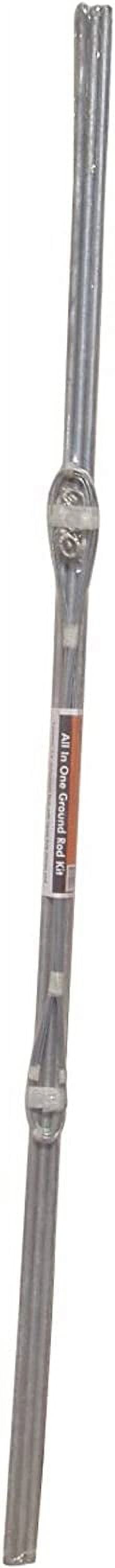 A655 Complete 3-Ground Rod Electric Fence Kit - Walmart.com