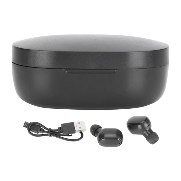 A6S Long Standby Wireless Bluetooth Earphone TWS Stereo Sports Earbuds with Charging CaseBlack