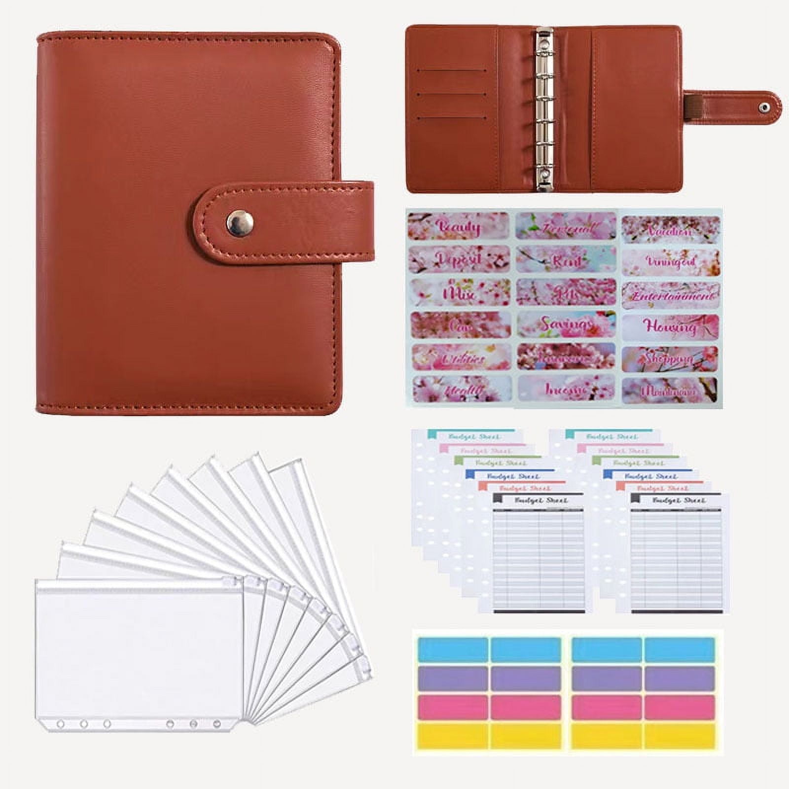 B5 Large Leather Binder Planner with Refillable Inserts – Bujo & Marks