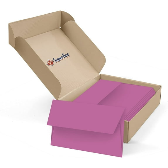 A7 Bright Color Envelopes, 5 1/4 x 7 1/4 Inches (for 5 x 7 Inches Cards and Photos) | 250 Envelopes Per Pack | Planetary Purple