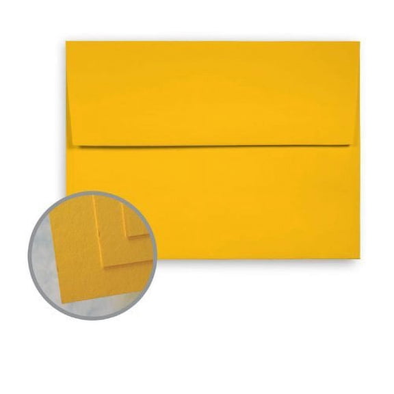 A7 Envelopes - Gold - 5 1/4 X 7 1/4 (For 5x7 Cards) (Pack of 250)