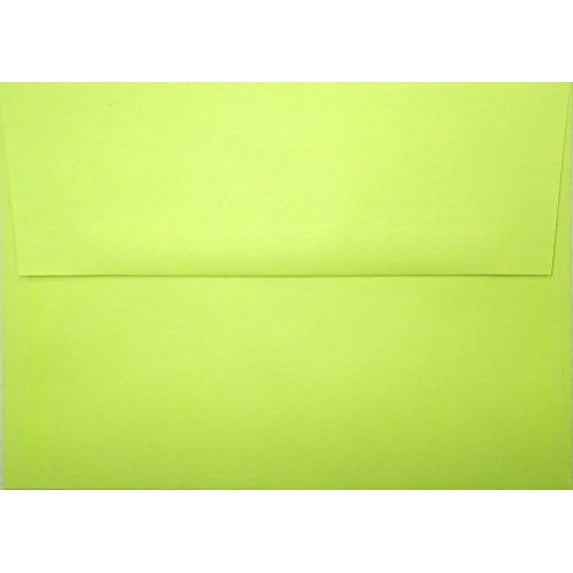 A7 Envelopes - Lime - 5 1/4 x 7 1/4 (for 5x7 cards) (pack of 100)